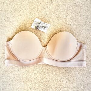 NWOT Pepper Strapless Bra in Nude (Tuscan) color 38A